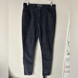 Levi’s Corduroy 721 High Rise Skinny Jeans